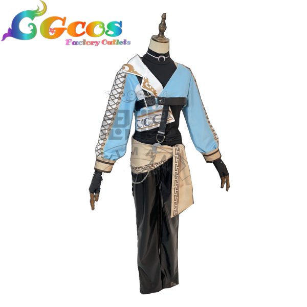 画像2: NU:カーニバル エイト 流れゆく双月 コスプレ衣装 (2)