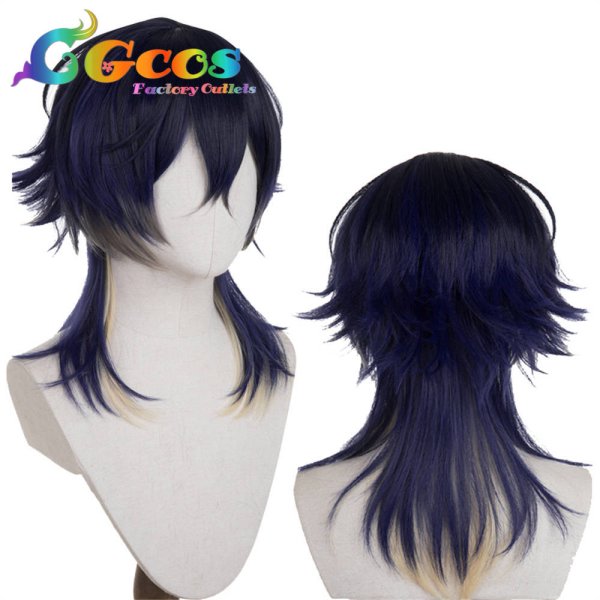 画像2: Paradox Live パラライ ウィッグ 辰宮晴臣 コスプレ衣装 (2)