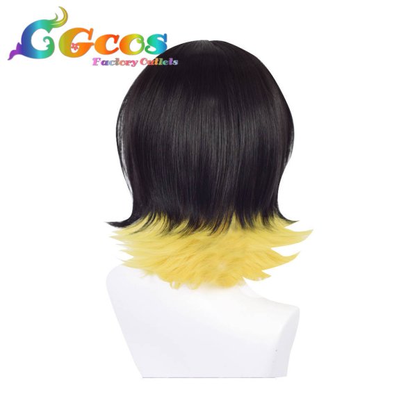 画像2: ブルーロック ウィッグ 蜂楽廻 コスプレ衣装 (2)