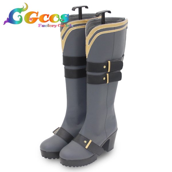 画像2: ウマ娘プリティーダービー　コスプレ靴　シンボリクリスエス　勝負服　コスプレブーツ　コスプレ衣装 (2)