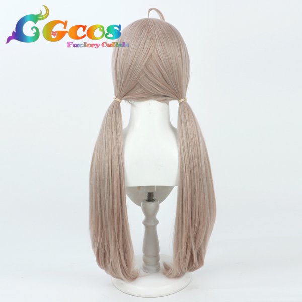 画像2: ブルーアーカイブ ウィッグ 獅子堂イズミ コスプレ衣装 (2)