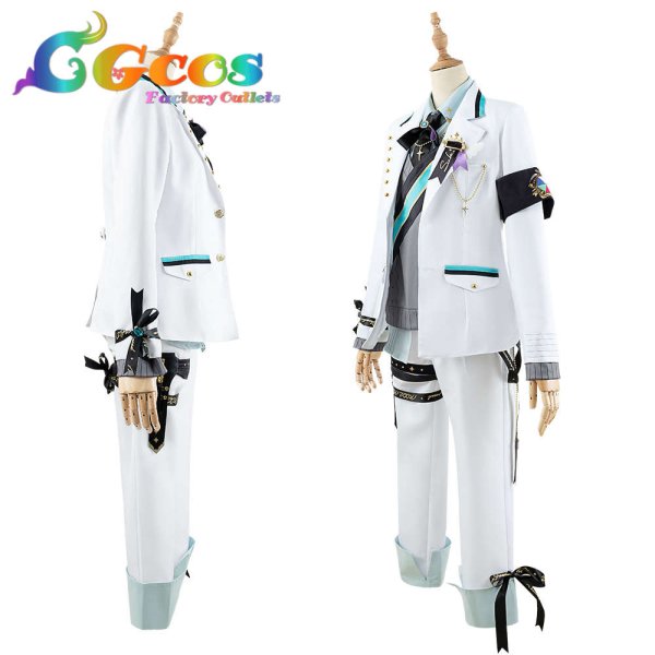 画像2: 「一部在庫あり」プロジェクトセカイ カラフルステージ!feat.初音ミク 神代類 2.5周年お祝い コスプレ衣装 (2)