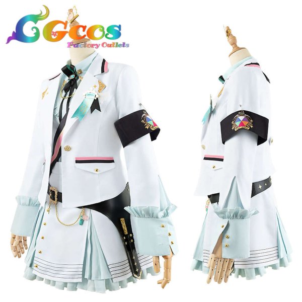 画像2: 「一部在庫あり」プロジェクトセカイ カラフルステージ! feat. 初音ミク 2.5周年お祝い 初音ミク 鳳えむ 桐谷遥 日野森雫 星乃一歌 暁山瑞希 コスプレ衣装 (2)