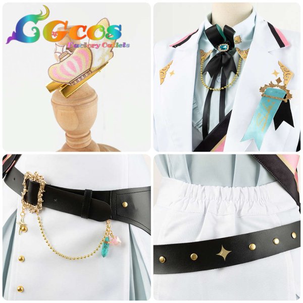 画像5: 「一部在庫あり」プロジェクトセカイ カラフルステージ! feat. 初音ミク 2.5周年お祝い 初音ミク 鳳えむ 桐谷遥 日野森雫 星乃一歌 暁山瑞希 コスプレ衣装 (5)