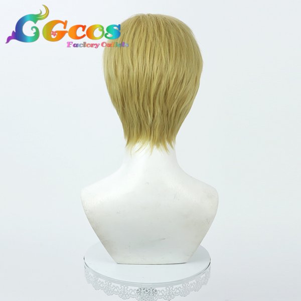 画像2: 進撃の巨人 ウィッグ ライナー・ブラウン コスプレ衣装 (2)