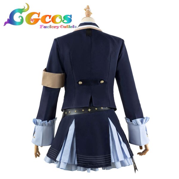 画像3: 「一部在庫あり」プロジェクトセカイ カラフルステージ! feat. 初音ミク 2.5周年お祝い 女性用 巡音ルカ 日野森志歩 草薙寧々 朝比奈まふゆ 白石杏 コスプレ衣装 (3)