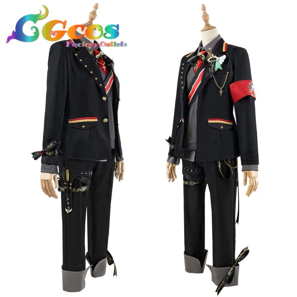 画像2: 「一部在庫あり」プロジェクトセカイ カラフルステージ!feat.初音ミク 東雲彰人 2.5周年お祝い コスプレ衣装 (2)