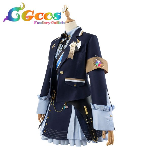 画像2: 「一部在庫あり」プロジェクトセカイ カラフルステージ! feat. 初音ミク 2.5周年お祝い 女性用 巡音ルカ 日野森志歩 草薙寧々 朝比奈まふゆ 白石杏 コスプレ衣装 (2)