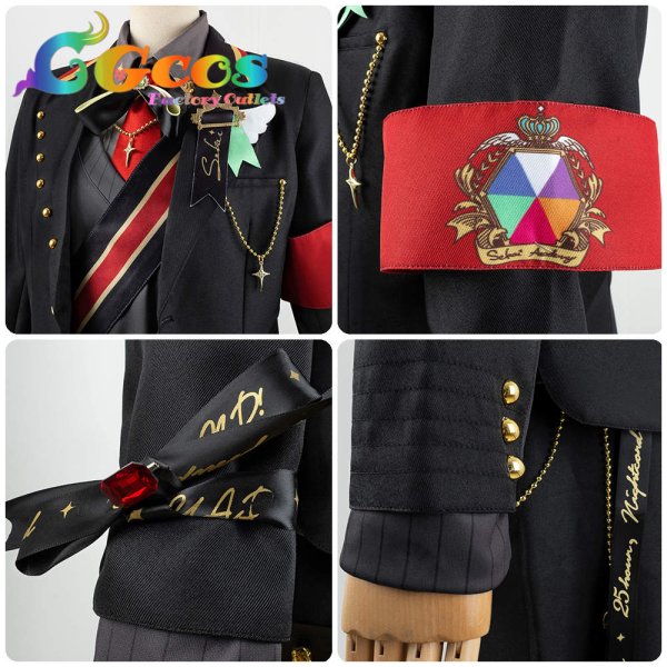 画像5: 「一部在庫あり」プロジェクトセカイ カラフルステージ!feat.初音ミク 東雲彰人 2.5周年お祝い コスプレ衣装 (5)