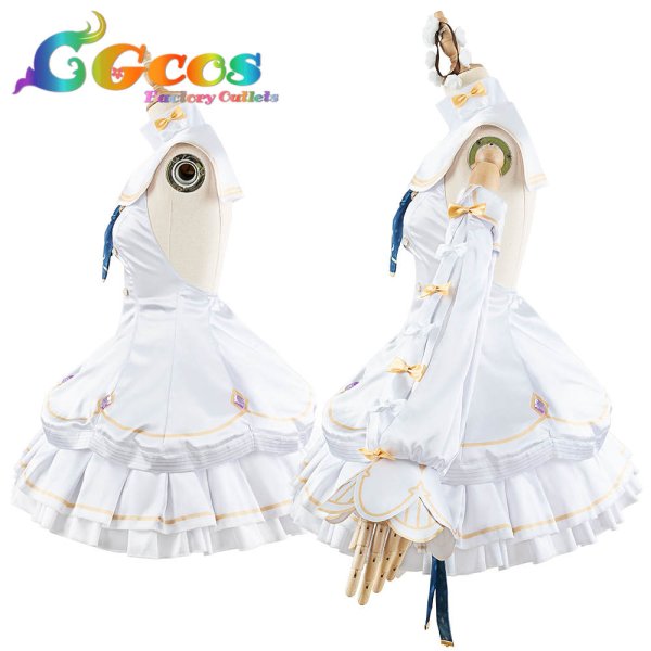 画像4: 一部在庫 ブルーアーカイブ 百合園セイア コスプレ衣装 (4)