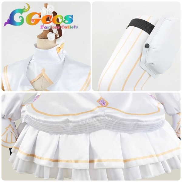 画像6: 一部在庫 ブルーアーカイブ 百合園セイア コスプレ衣装 (6)