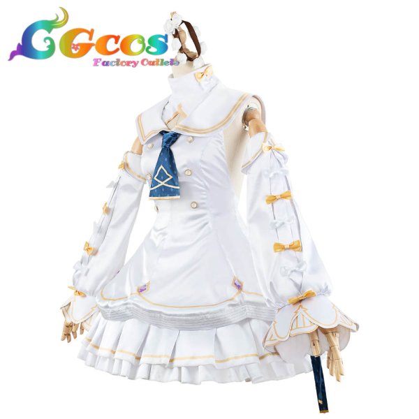 画像2: 一部在庫 ブルーアーカイブ 百合園セイア コスプレ衣装 (2)