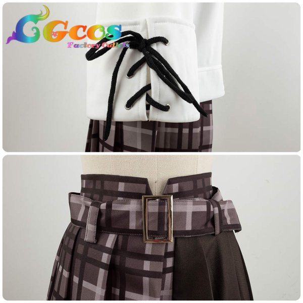 画像4: バーチャルYouTuber Vtuber 七詩ムメイ カジュアル衣装 コスプレ衣装 (4)