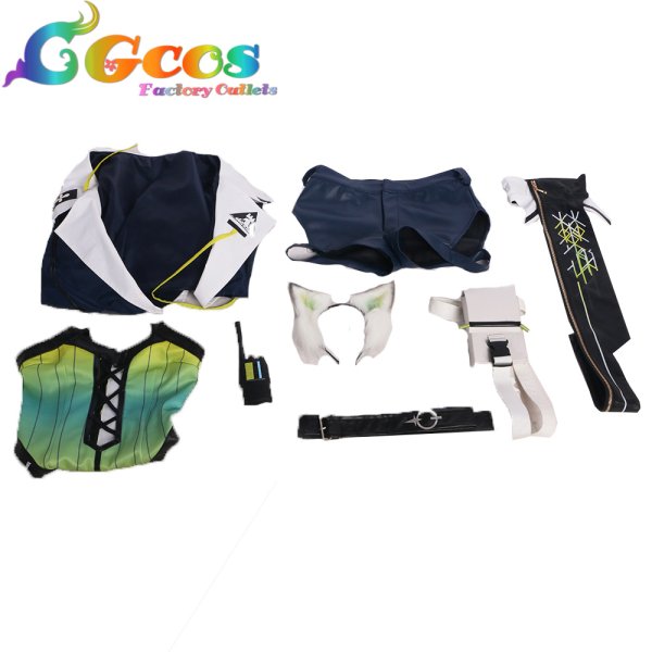 画像4: アークナイツ ケルシー Kal'tsit 残余 コスプレ衣装 (4)