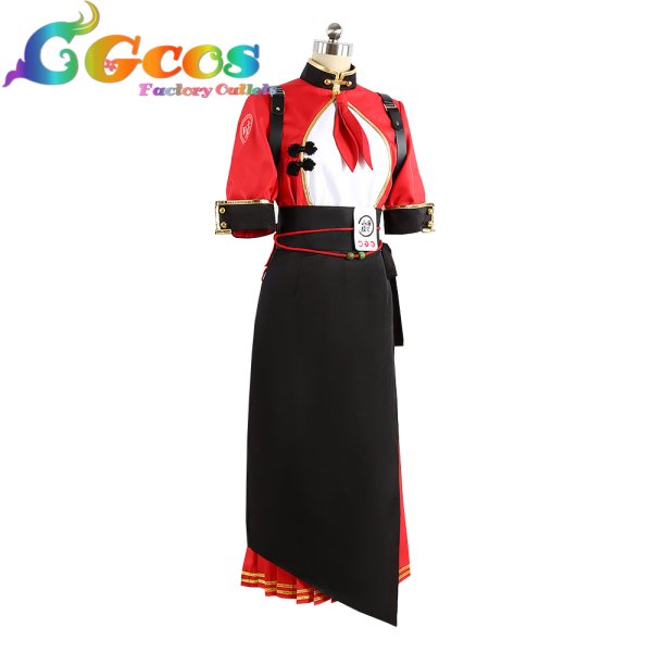 画像2: ブルーアーカイブ 朱城ルミ コスプレ衣装 (2)