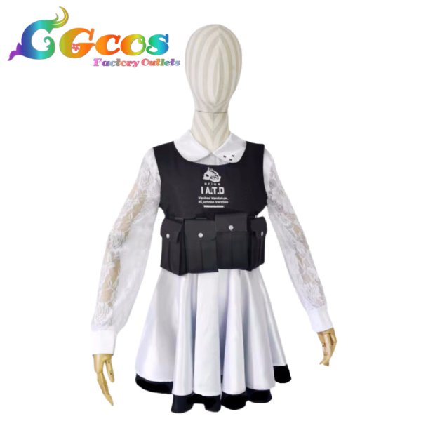画像3: ブルーアーカイブ 秤アツコ コスプレ衣装 (3)