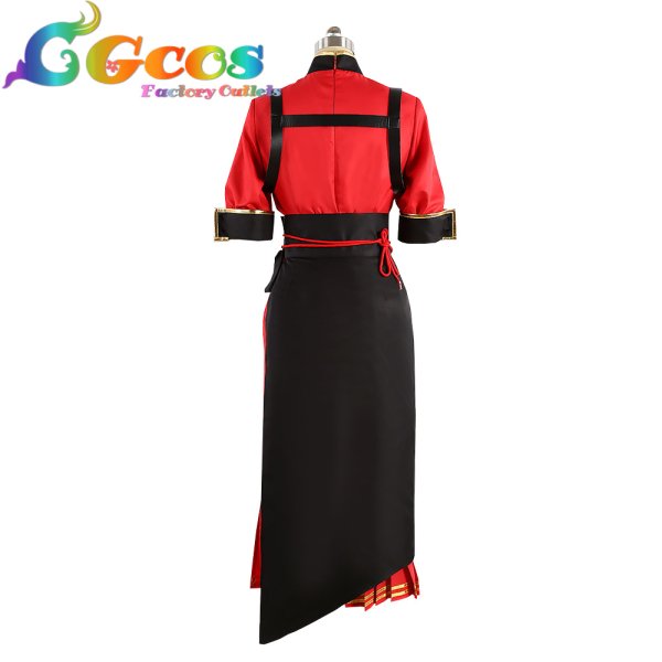 画像3: ブルーアーカイブ 朱城ルミ コスプレ衣装 (3)