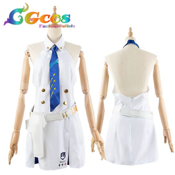 画像4: ブルーアーカイブ 七神リン コスプレ衣装 (4)