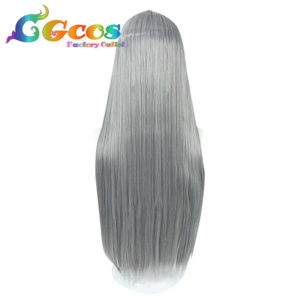 画像2: バーチャルYouTuber Vtuber ウィッグ Noir Vesper ノワール・ヴェスパー コスプレ衣装 (2)