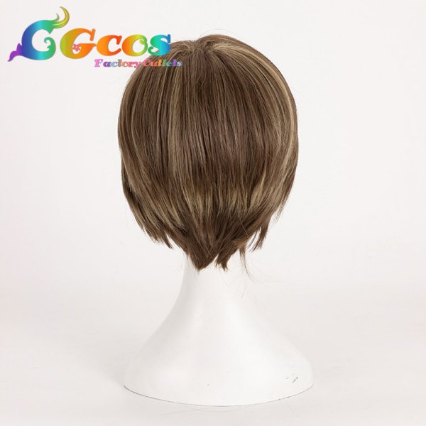 画像2: バイオハザード ウィッグ レオン・S・ケネディ コスプレ衣装 (2)