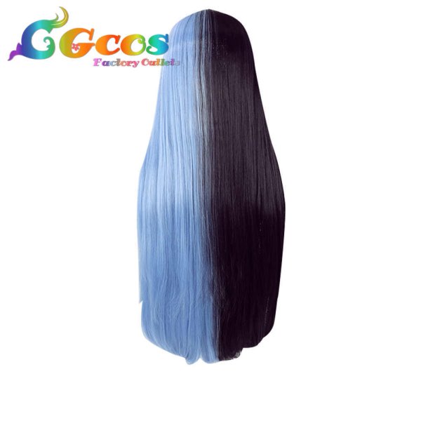 画像2: プロジェクトセカイ カラフルステージ!feat.初音ミク ウィッグ 青柳冬弥 女体化 性転換 コスプレ衣装 (2)