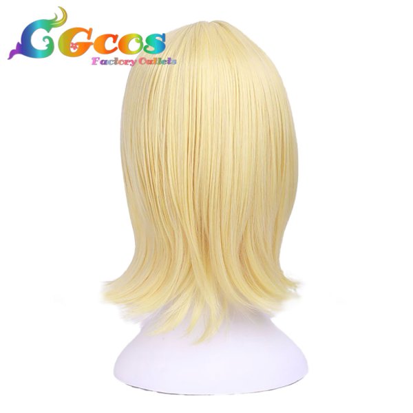 画像2: 七つの大罪 ウィッグ エレイン コスプレ衣装 (2)