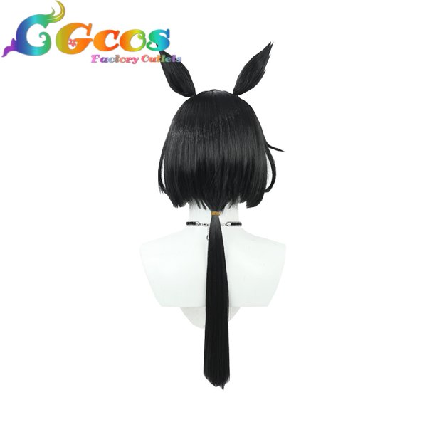 画像2: ウマ娘プリティーダービー ウィッグ キンイロリョテイ コスプレ衣装 (2)