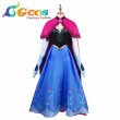 画像1: アナと雪の女王　Frozen　アナ 　Princess Anna of arendelle　コスプレ衣装 (1)