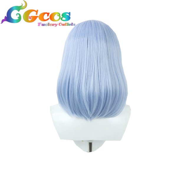 画像2: ブルーアーカイブ ウィッグ 天雨アコ コスプレ衣装 (2)