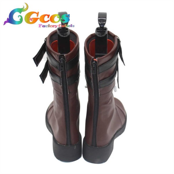 画像3: ドールズフロントライン　少女前線　コスプレ靴　Saiga-12　コスプレブーツ　コスプレ衣装 (3)