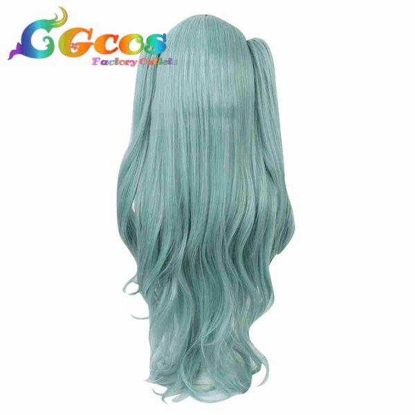 画像2: バーチャルYouTuber VTuber ウィッグ フィナーナ・竜宮 Finana Ryugu T.Y.R.A.N.T コスプレ衣装 (2)