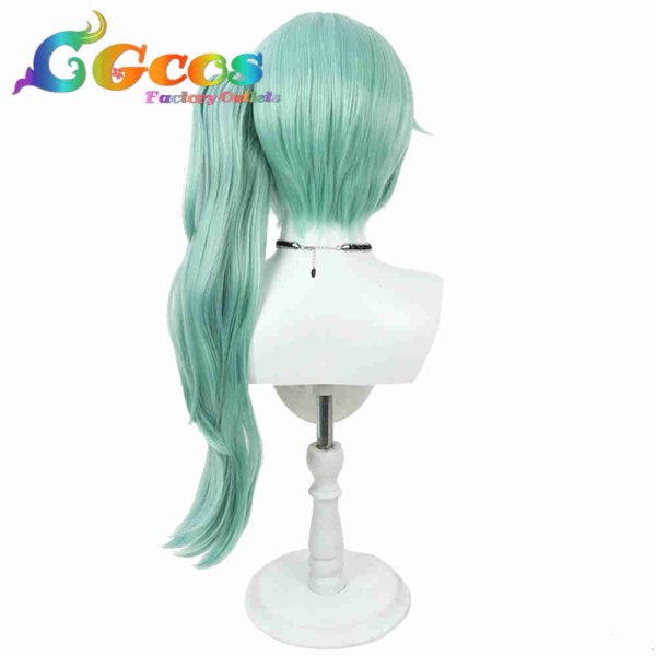 画像2: ブルーアーカイブ ウィッグ 槌永ヒヨリ コスプレ衣装 (2)