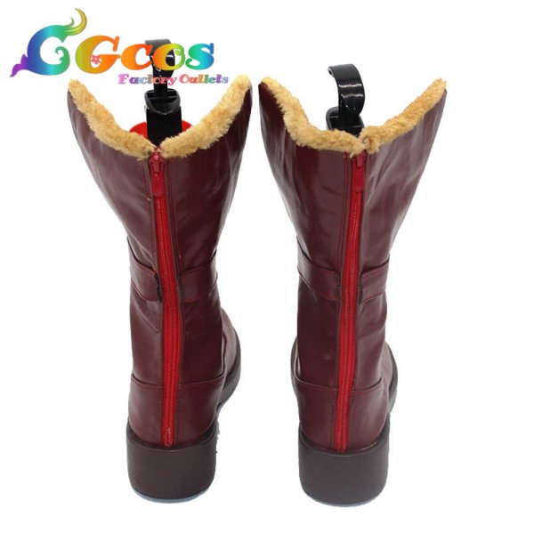 画像2: 文豪ストレイドッグス　コスプレ靴　蘭堂　コスプレブーツ　コスプレ衣装 (2)