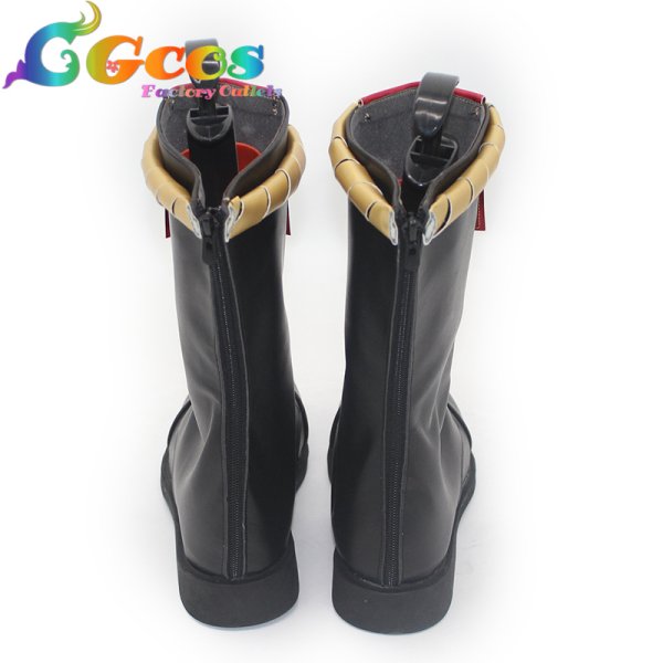 画像3: ブルーアーカイブ　コスプレ靴　朱城ルミ　コスプレブーツ　コスプレ衣装 (3)