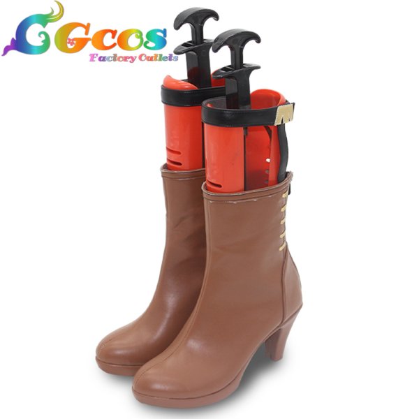 画像2: ブルーアーカイブ　コスプレ靴　若葉ヒナタ　コスプレブーツ　コスプレ衣装 (2)