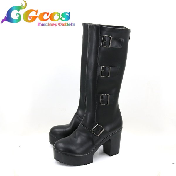 画像3: 無期迷途　Path to Nowhere　コスプレ靴　辰砂　シンシャ　コスプレブーツ　コスプレ衣装 (3)