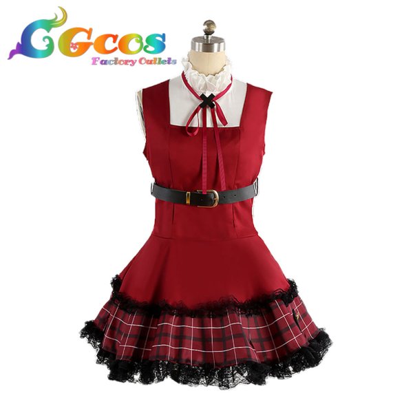 画像3: ブルーアーカイブ 浅黄ムツキ コスプレ衣装 (3)