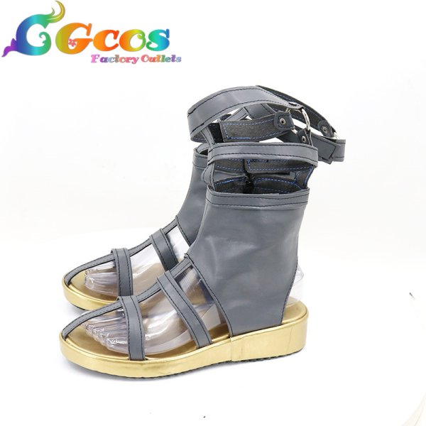 画像2: ファイナルファンタジーXIV FINAL FANTASY XIV コスプレ靴 十二神 メネフィナ コスプレブーツ コスプレ衣装 (2)