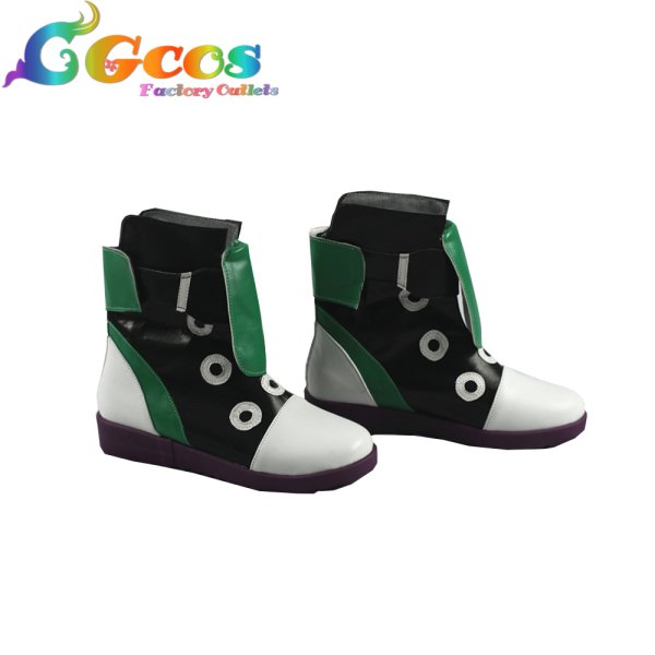 画像2: ヴァロラント VALORANT コスプレ靴 キルジョイ KILLJOY コスプレブーツ コスプレ衣装 (2)