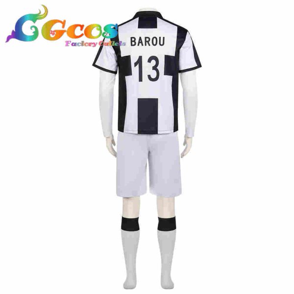 画像2: ブルーロック ユーヴァース 馬狼照英 閃堂秋人 オリヴァ・愛空 二子一揮 コスプレ衣装 (2)