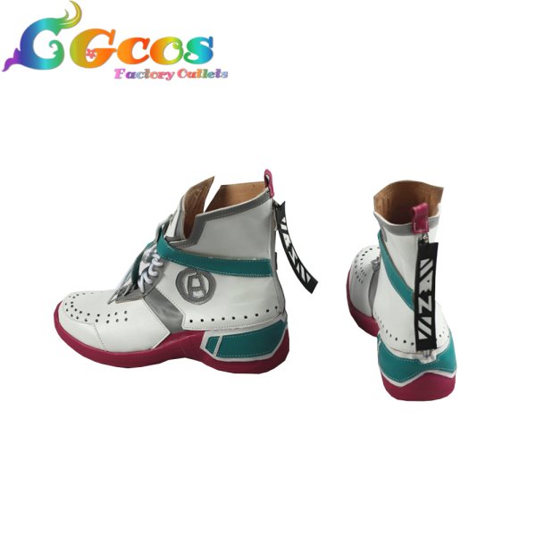 画像2: 二宮飛鳥　チャーミング・スウィート　コスプレ靴　コスプレブーツ　コスプレ衣装 (2)