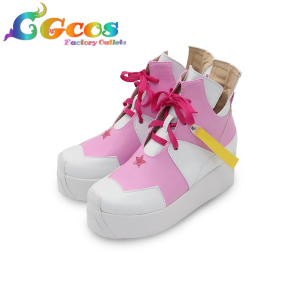 画像3: バーチャルYouTuber Vtuber コスプレ靴 さくらみこ マリンセーラー衣装 コスプレブーツ コスプレ衣装 (3)