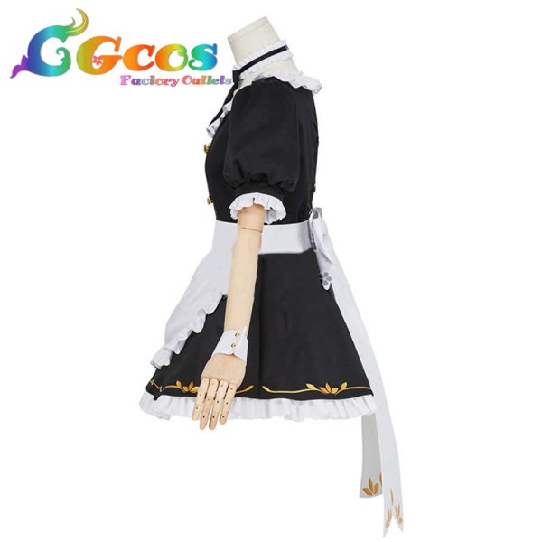 画像3: Fate/Grand Order FGO カーマ ミステイク メイド コスプレ衣装 (3)