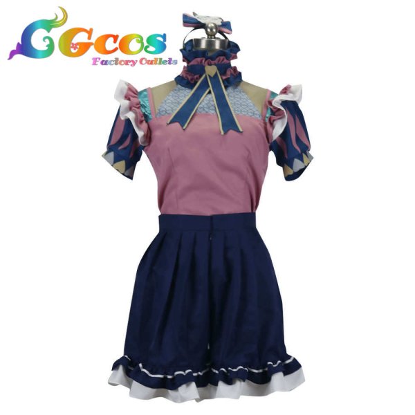 画像3: プロジェクトセカイ カラフルステージ!feat.初音ミク 草薙寧々 鳳えむ 初音ミク ハピハピ・クロックラビット オリジナル コスプレ衣装 (3)