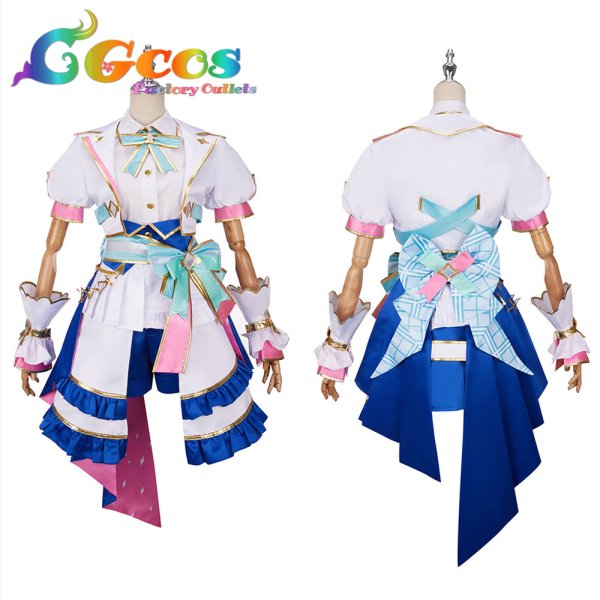 画像2: バーチャルYouTuber VTuber ブライト衣装 博衣こより コスプレ衣装 (2)