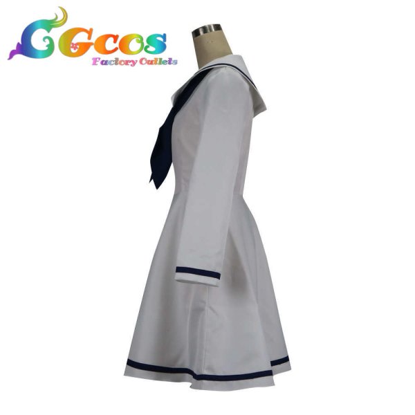 画像2: SPY×FAMILY スパイファミリー アーニャ・フォージャー Anya Forger 白ワンピース コスプレ衣装 (2)