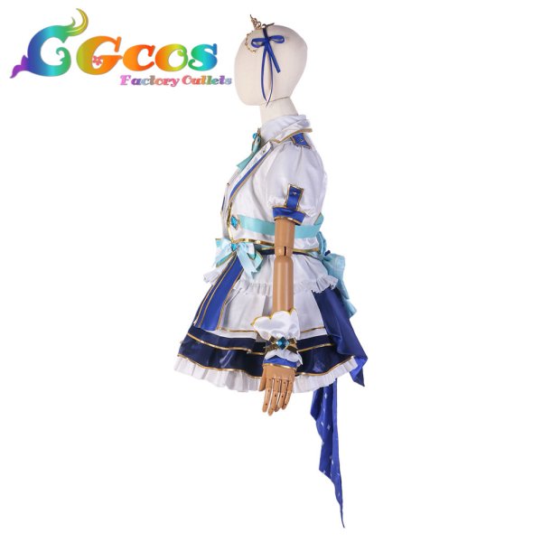 画像2: バーチャルYouTuber VTuber ブライト衣装 星街すいせい コスプレ衣装 (2)