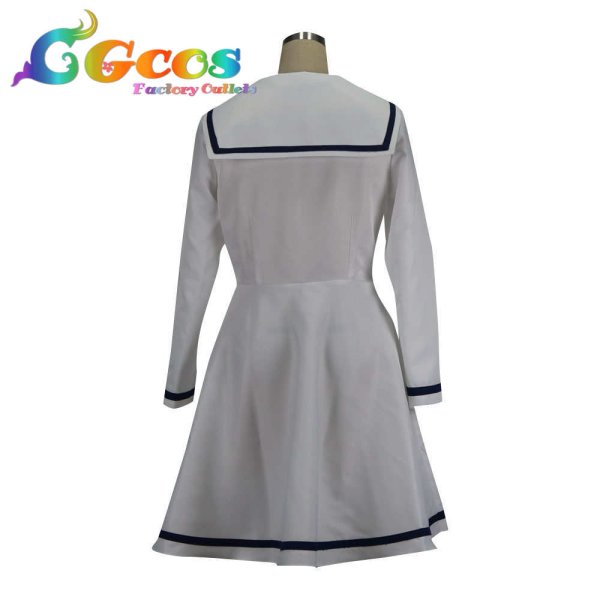 画像3: SPY×FAMILY スパイファミリー アーニャ・フォージャー Anya Forger 白ワンピース コスプレ衣装 (3)