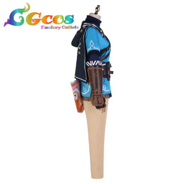 画像2: ゼルダの伝説 ティアーズ オブ ザ キングダム　リンク　コスプレ衣装 (2)