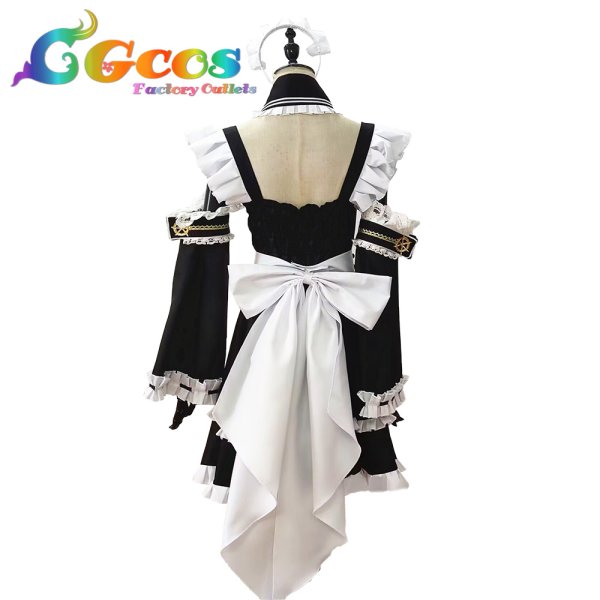 画像3: バーチャルYouTuber VTuber 湊あくあ あくありうむ。 コスプレ衣装 (3)